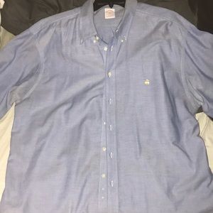 Light Blue 2XL Brooks Brothers Button Down